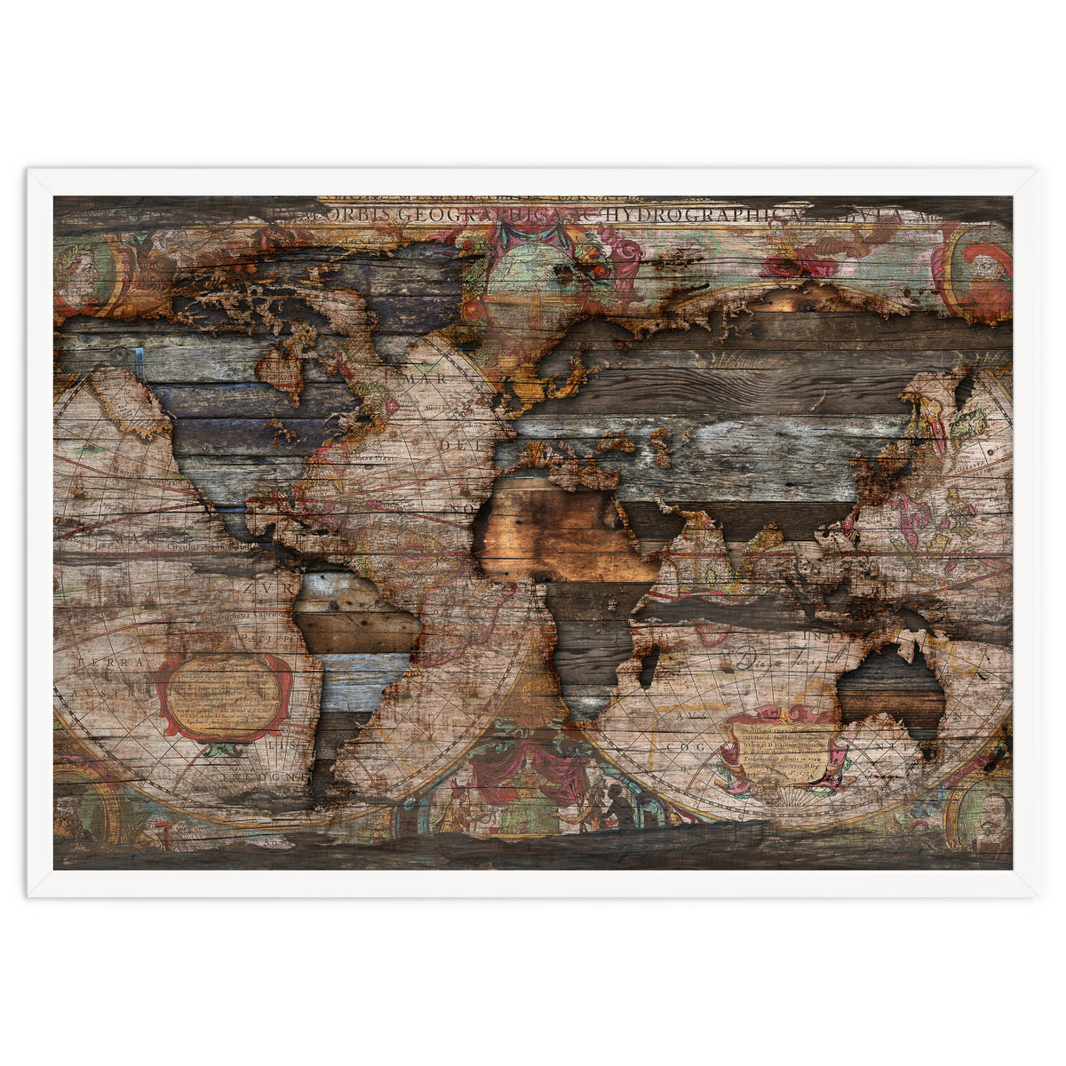 Reclaimed Map