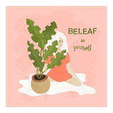 House Plant With A White Hair Girl (Print Only) thumbnail