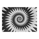 Black & White Abstract Spiral  (Print Only) thumbnail