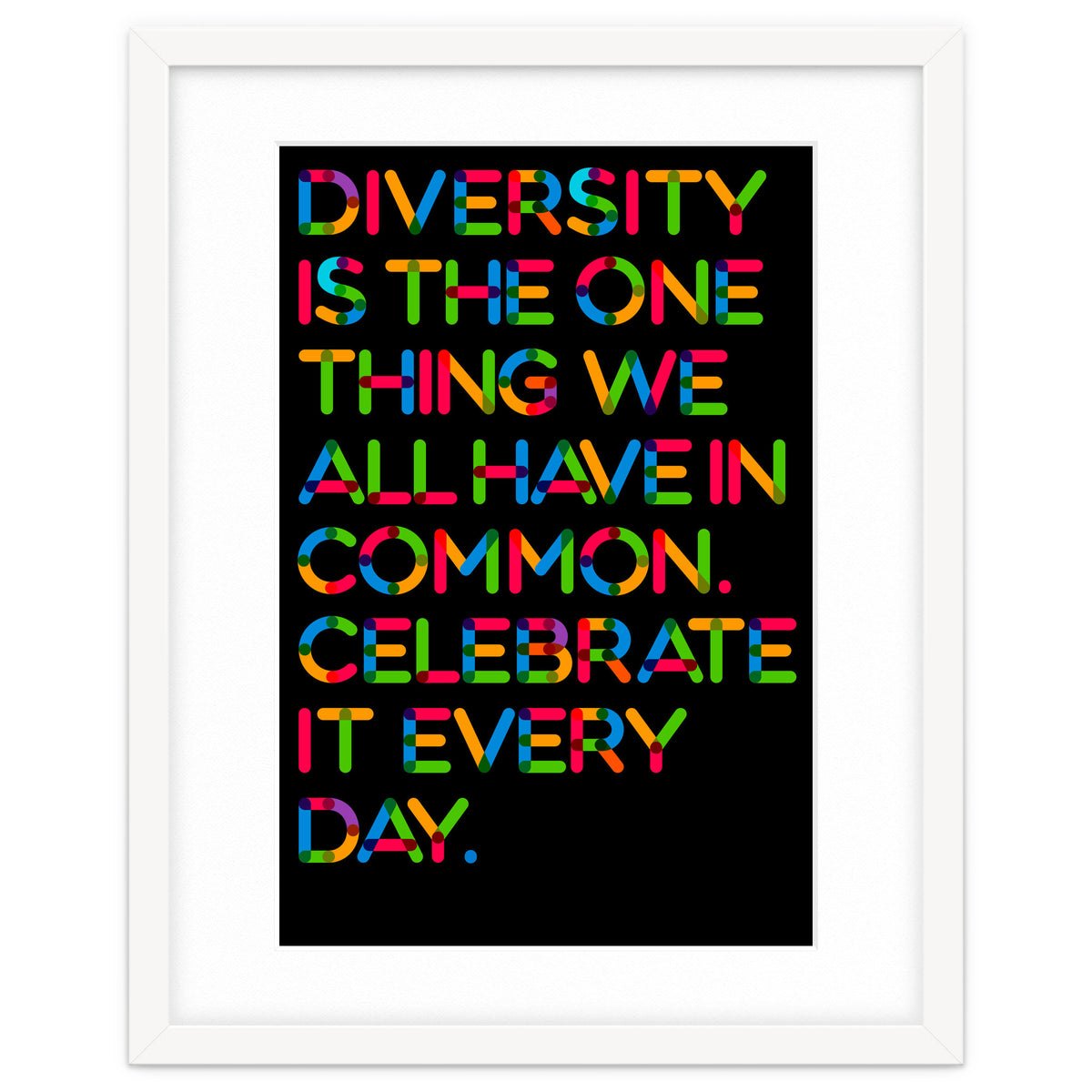 DIVERSITY (black Version)