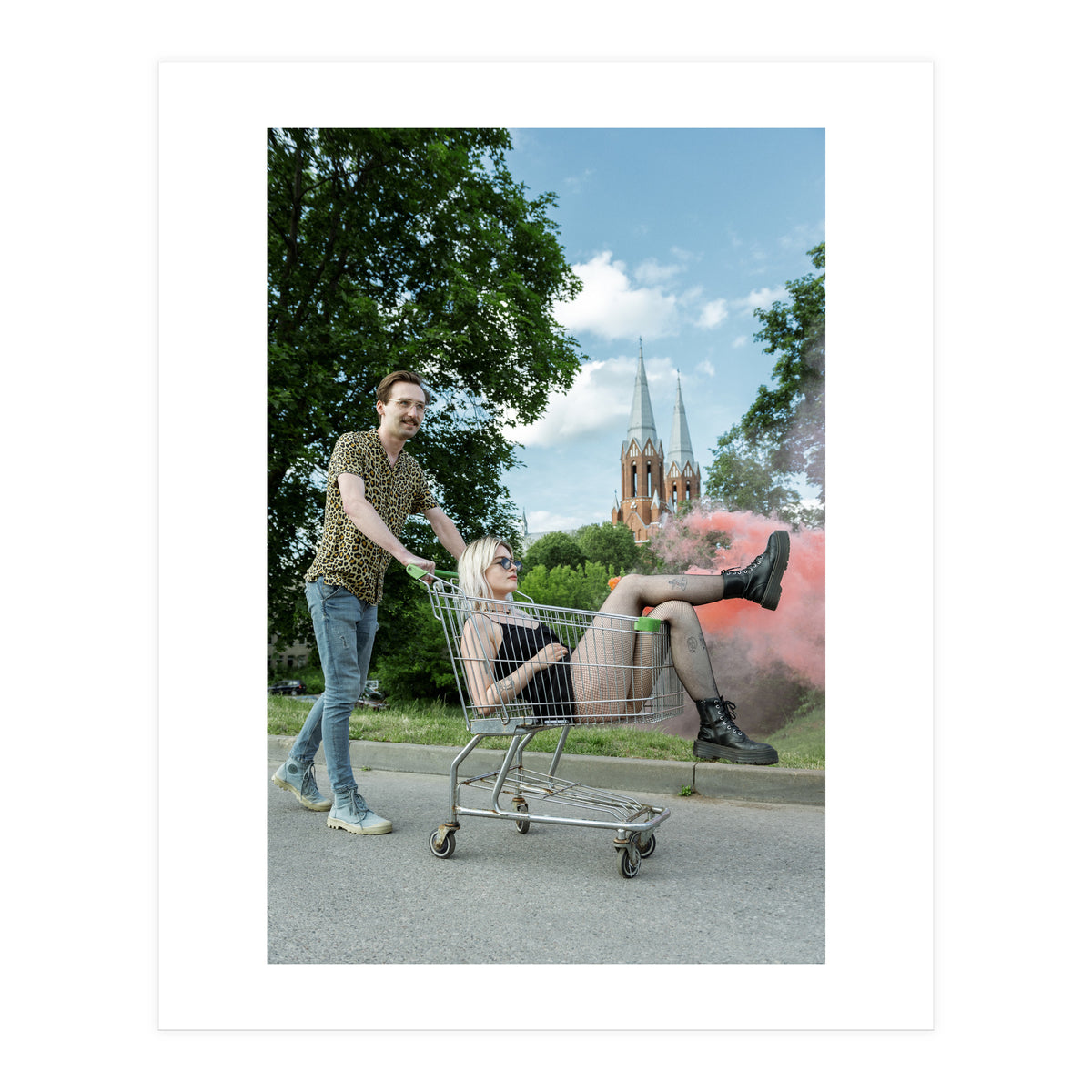 Smokin' Feet (Print Only)