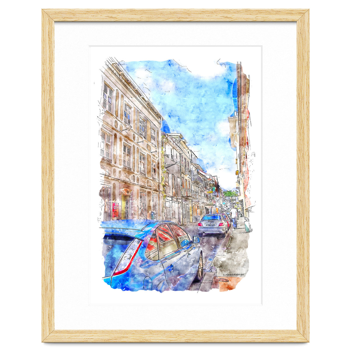 Street of Fort-de-France