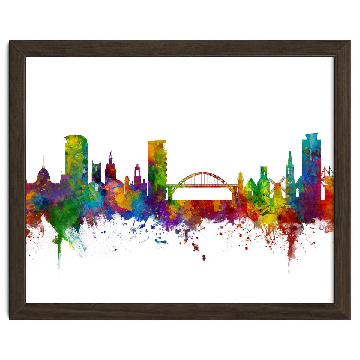 Sunderland England Skyline