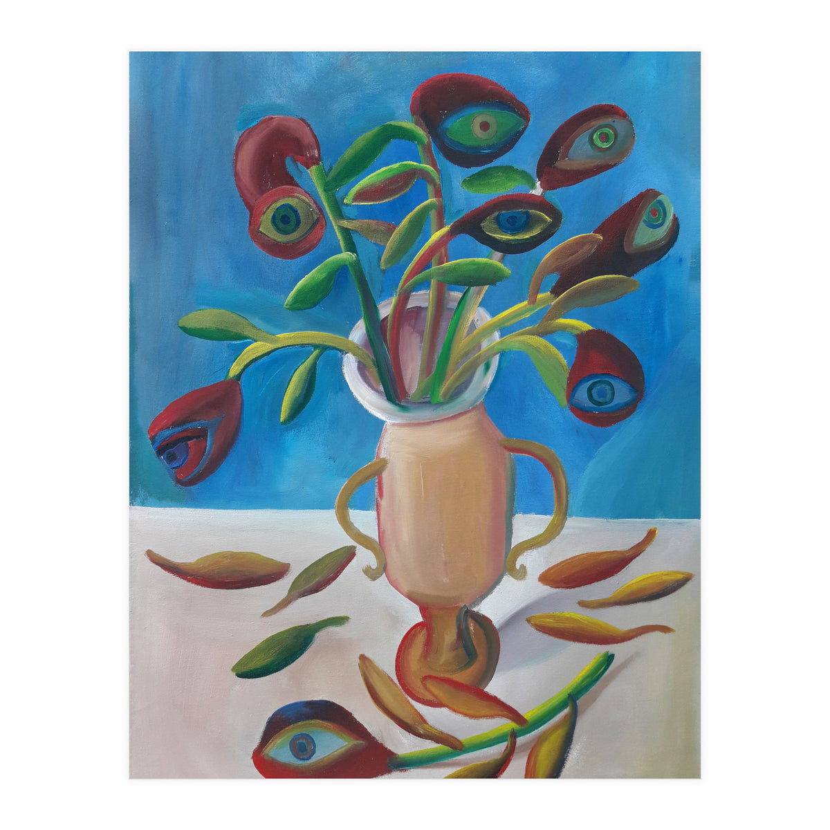 Flores Ojos (Print Only)