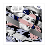 Lichtenstein's Drowning Girl & Tippi Hedren In Birds Big (Print Only) thumbnail