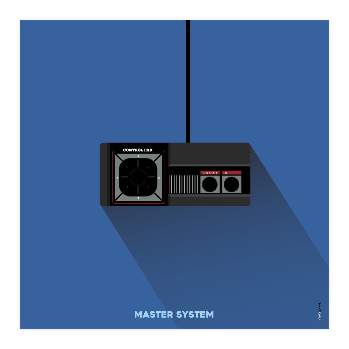 Joystick Videogames Master System (Print Only)