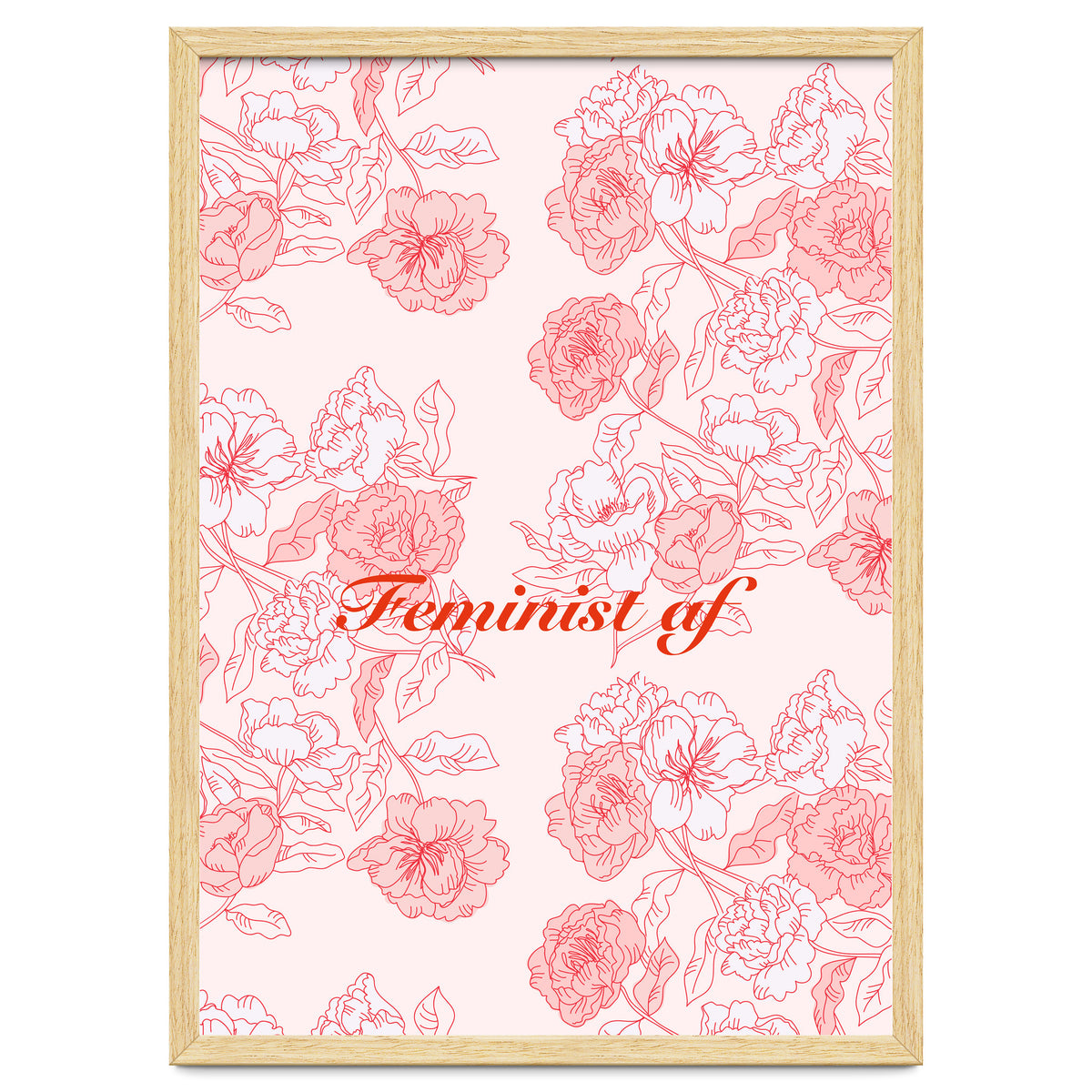 Flowers Feminist Millenialprint