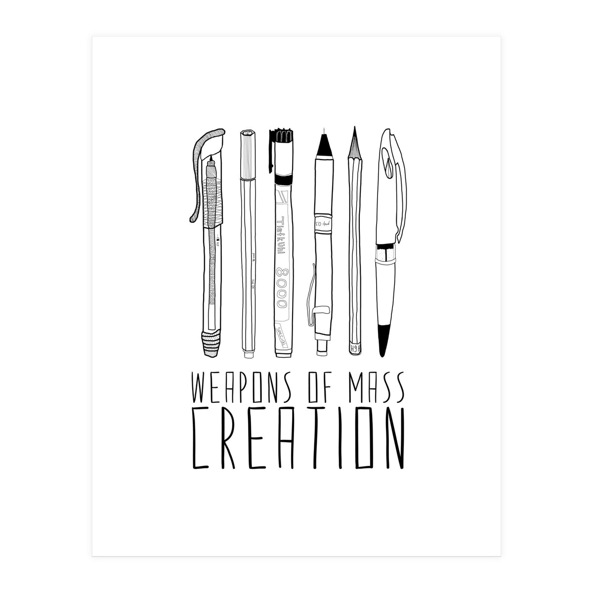 Weapons Of Mass Creation (Print Only)