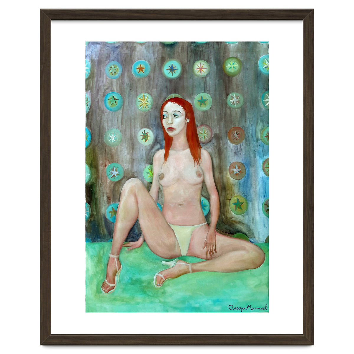 Retrato Con Estrellas