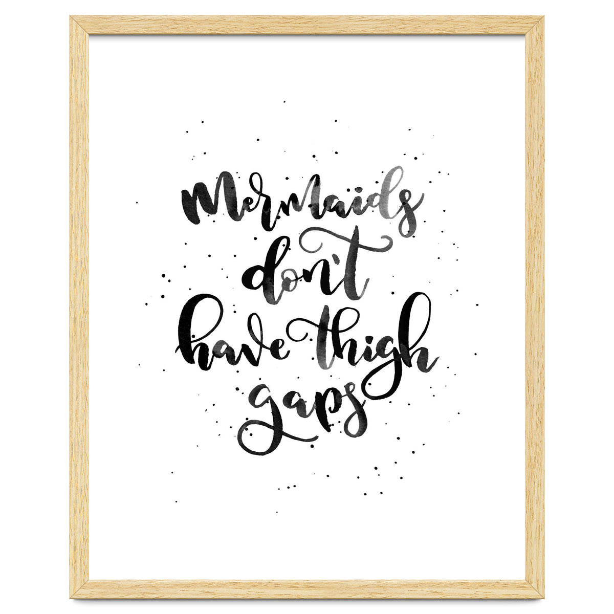 Mermaids Don't Have Thigh Gaps