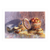 Sunny still life with straw (Print Only) thumbnail