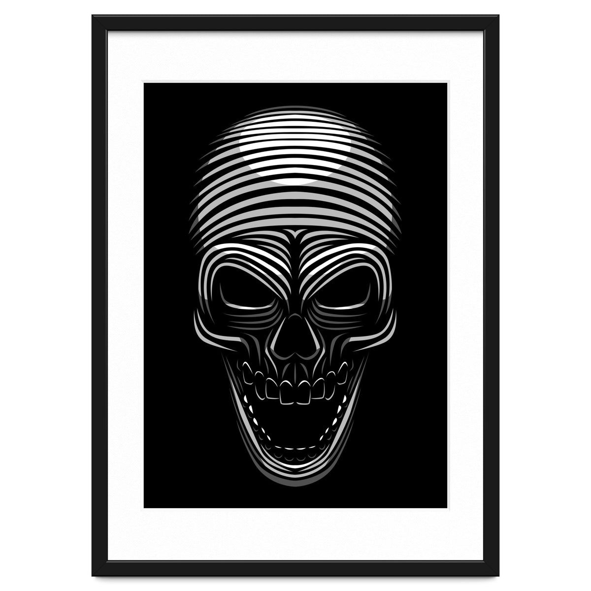 Lines Skull