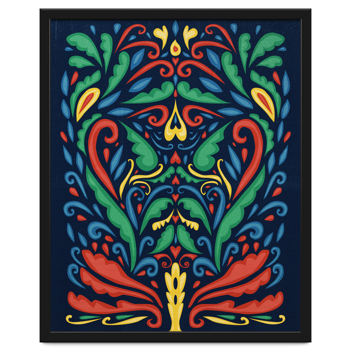 Art Nouveau Folk Art Style