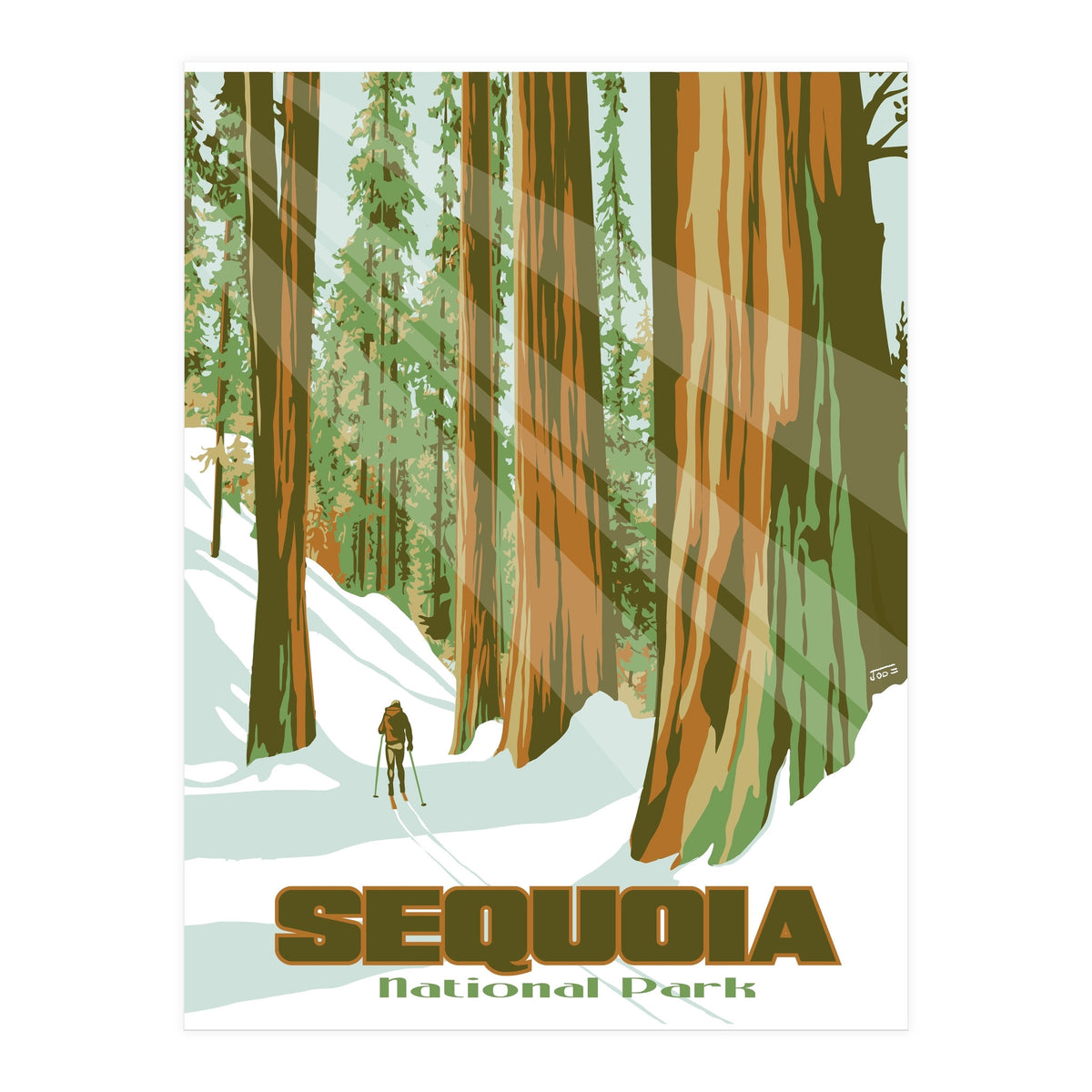 Sequoia National Park Poster (Print Only)