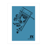 New York JFK Airport Layout (Print Only) thumbnail
