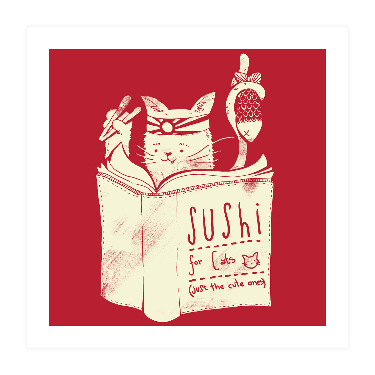 Sushi For Cats (Print Only)