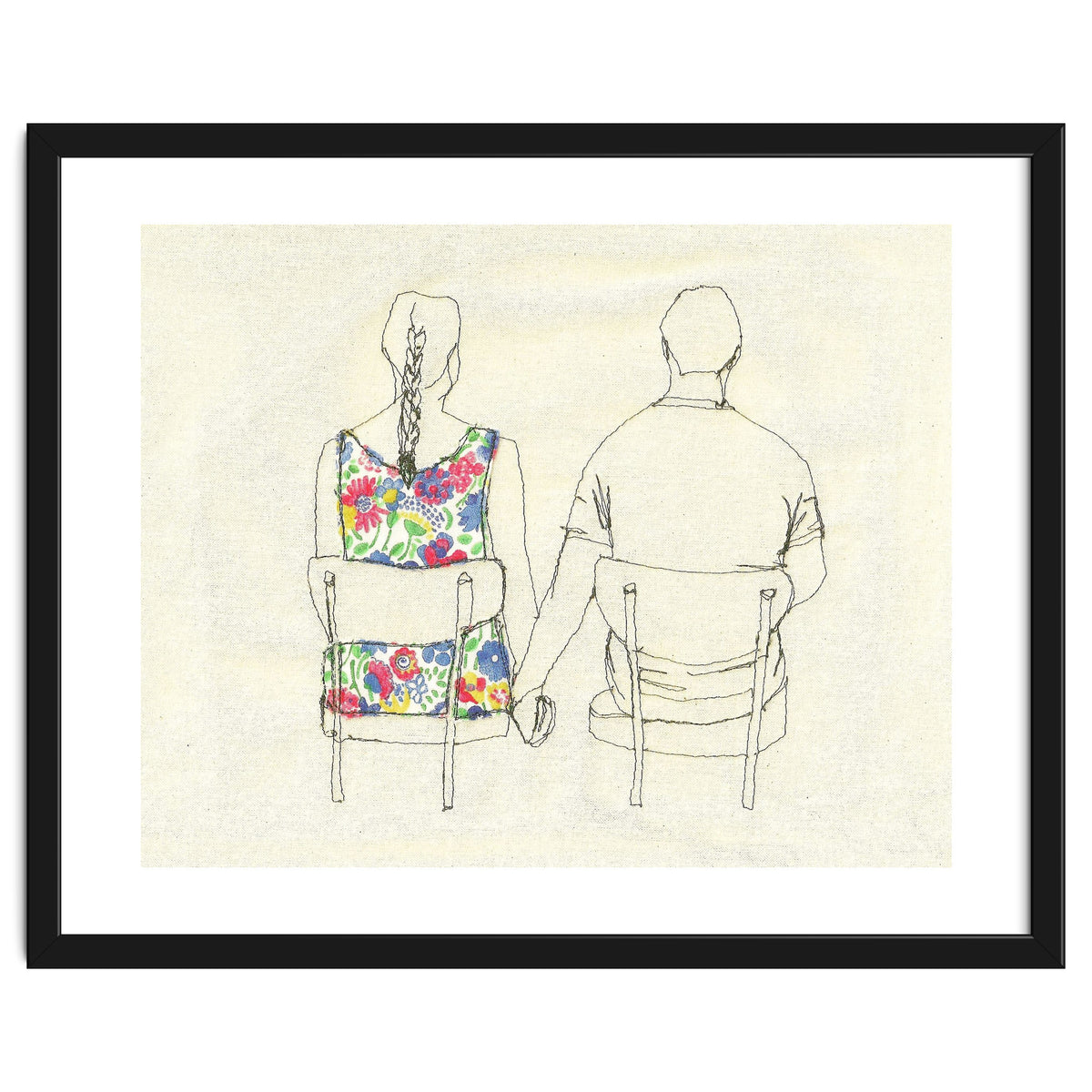 Colourful Couple Print