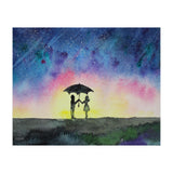 Under the star rain || watercolor (Print Only) thumbnail