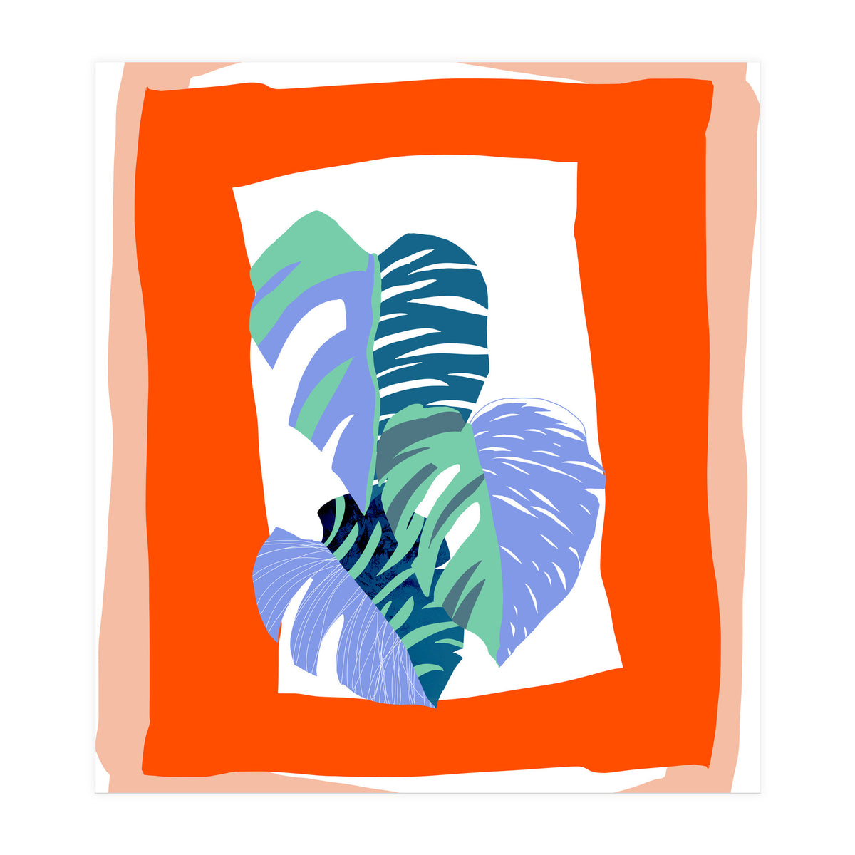 Plantain leaves (Print Only)