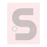 Rainbow Line Art Mid Century Modern (Print Only) thumbnail