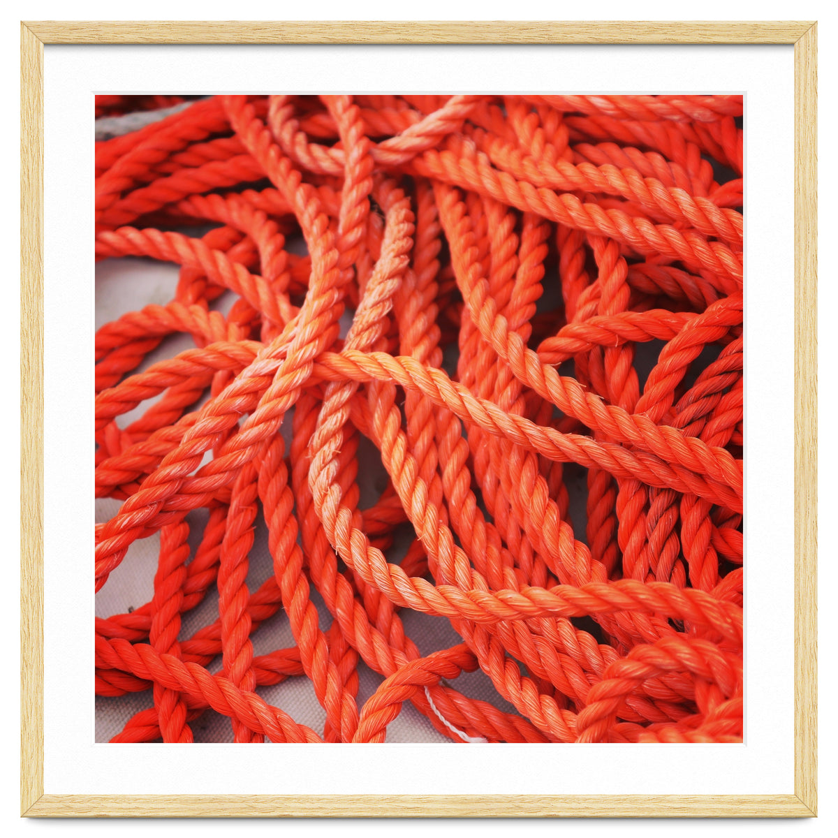 Orange ropes