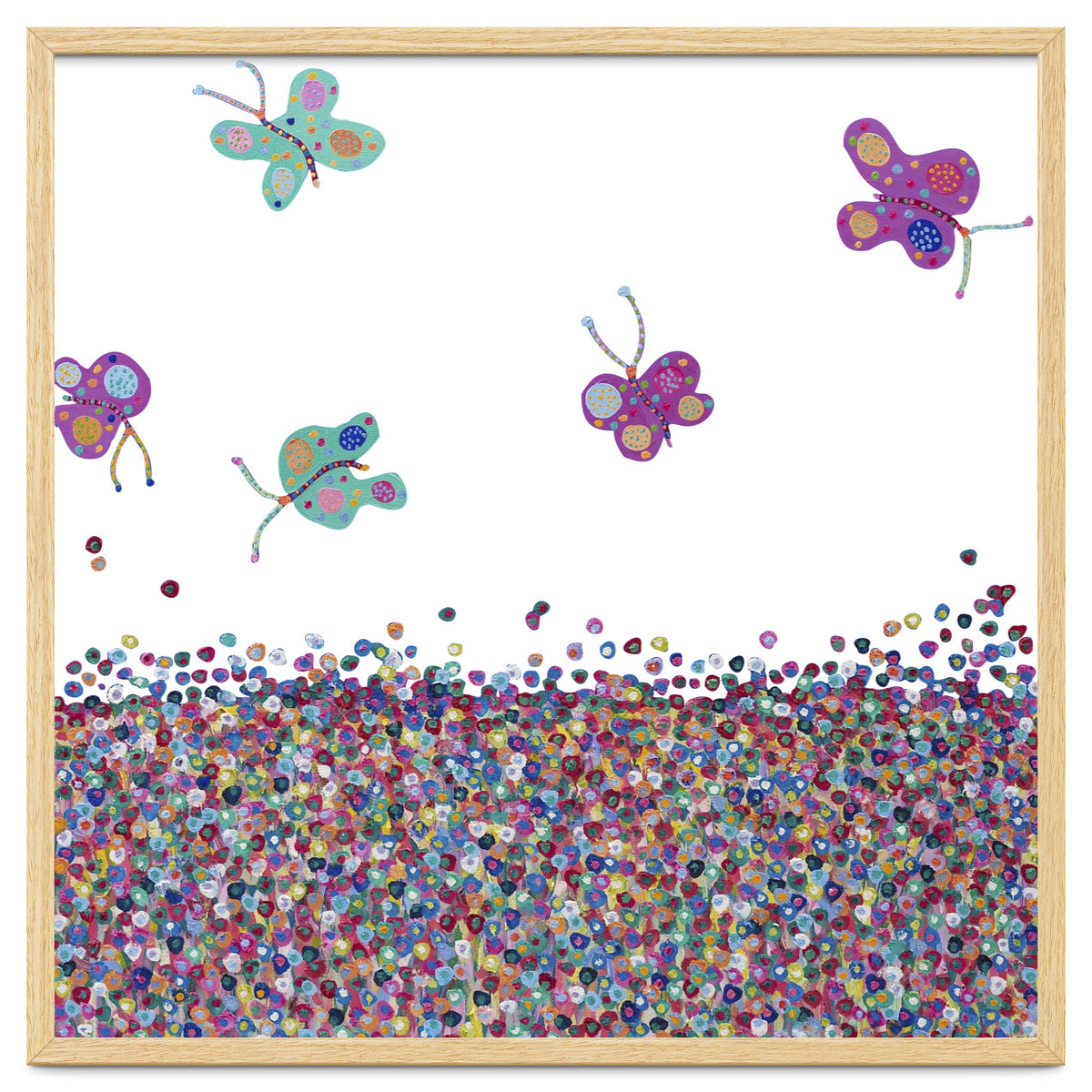 Butterflies Are Free (white)