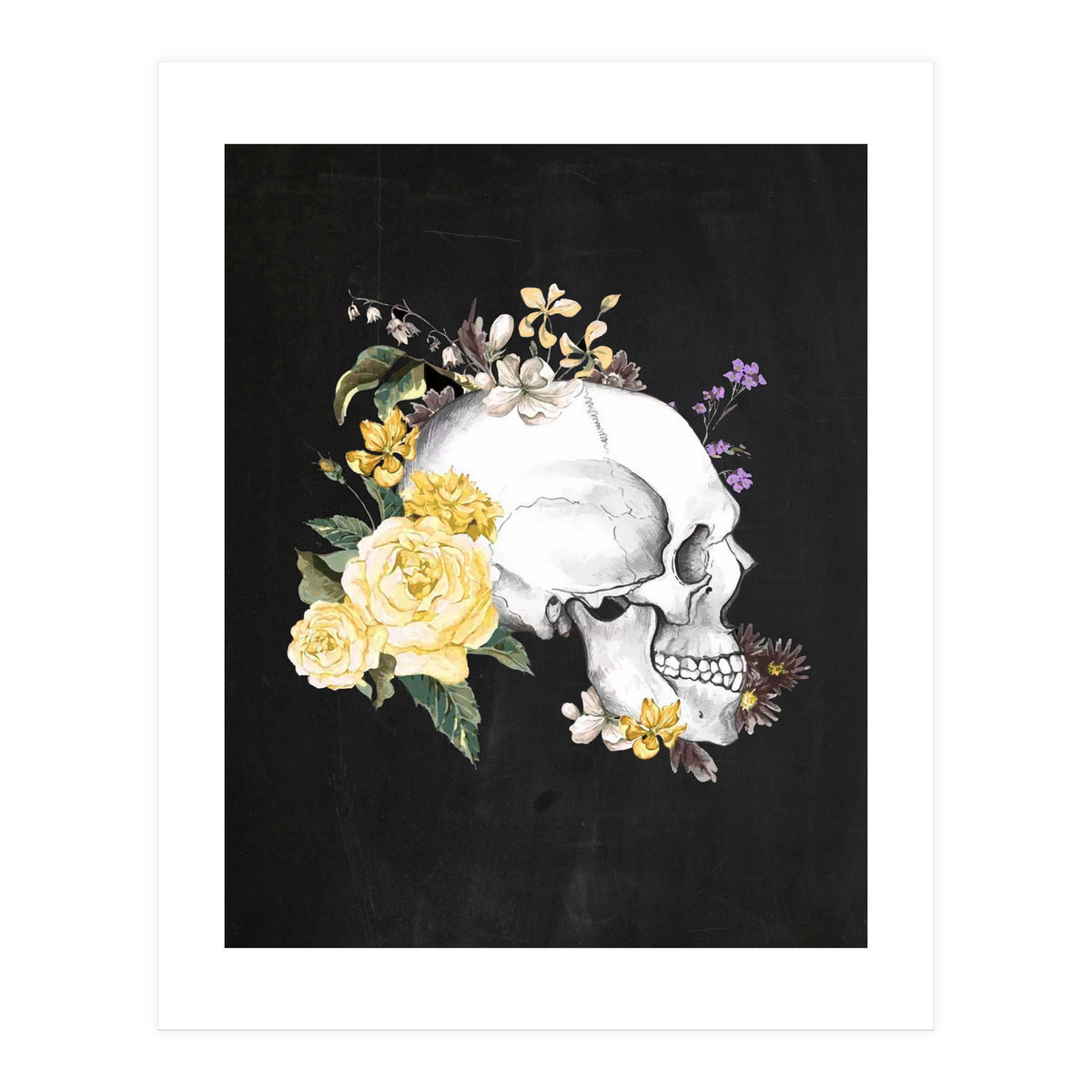 scheletro fiori (Print Only)