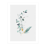 Modern Botanical Gold & Sage Study 01 (Print Only) thumbnail