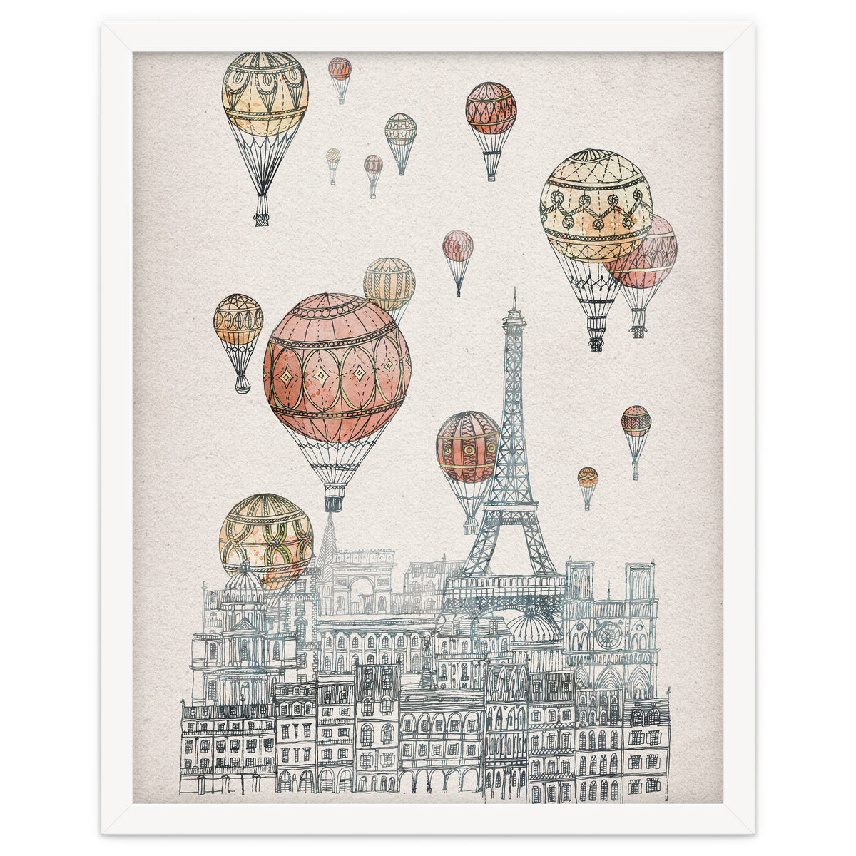 Voyages Over Paris