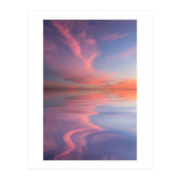 Pink and Blue Sunset (Print Only)