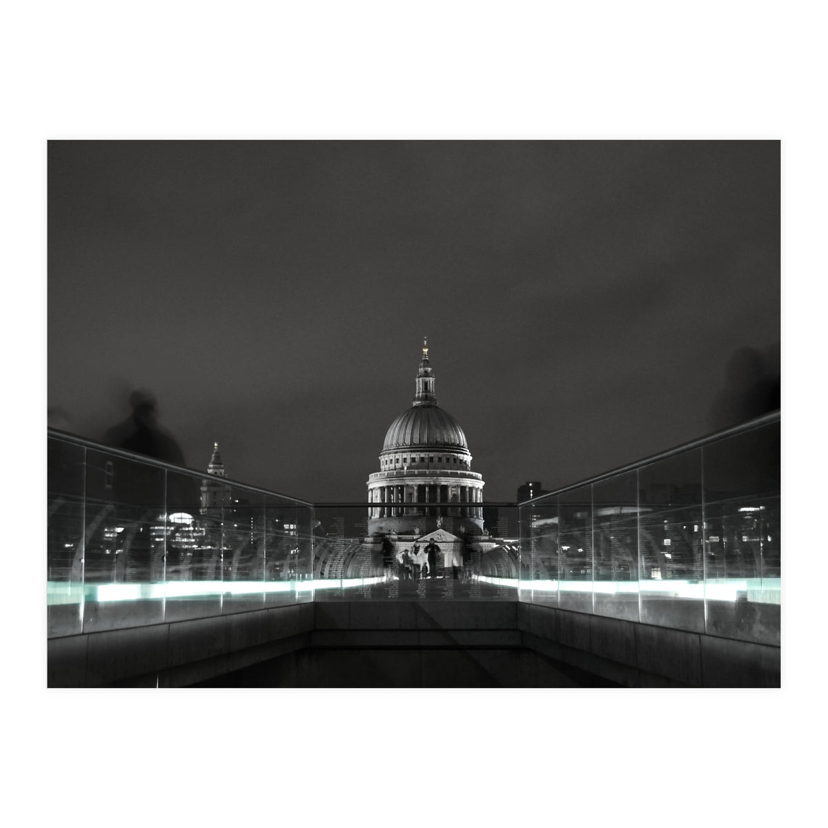 St Paul's Millennium Bridge London (Print Only)