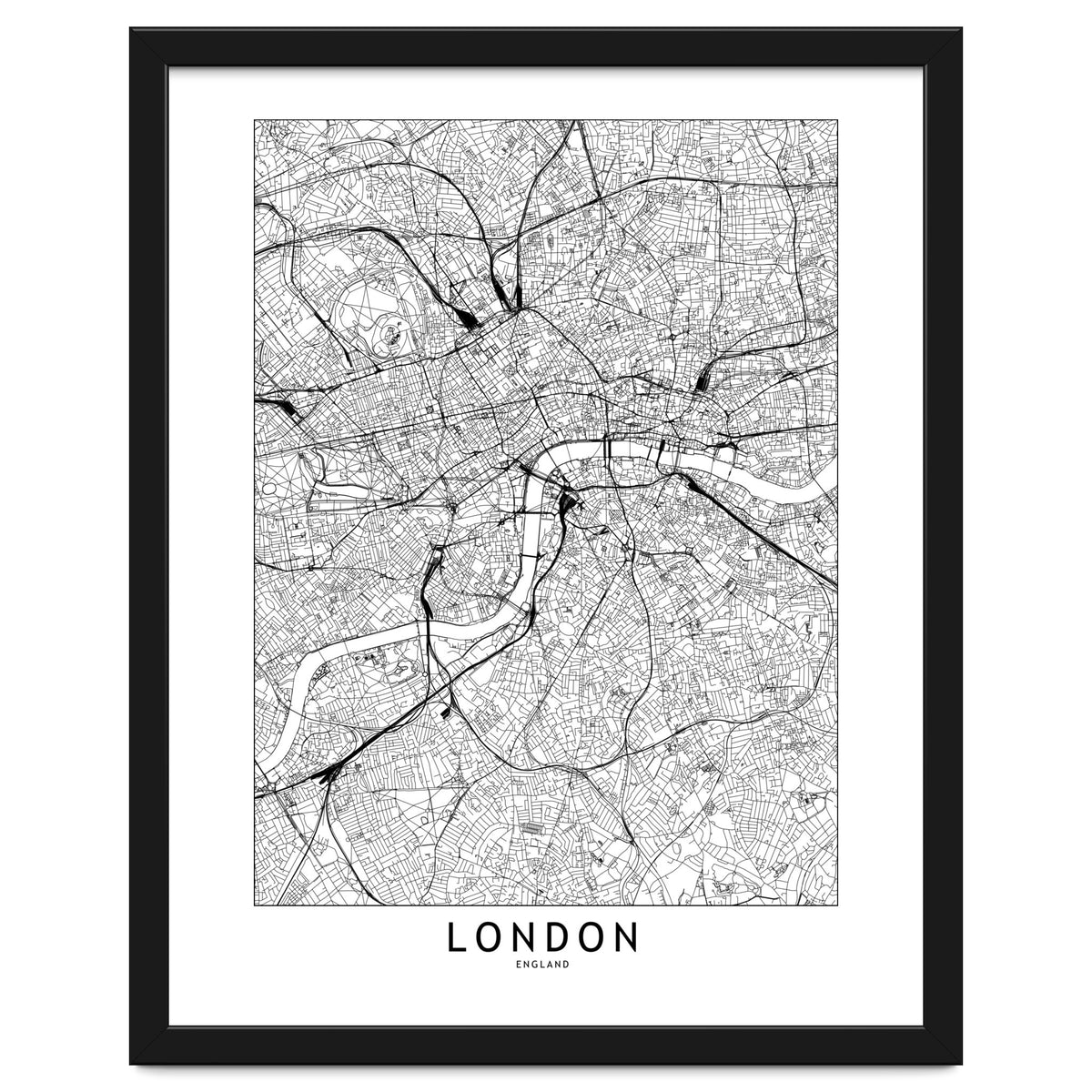 London White Map