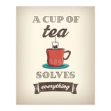 A Cup Of Tea Solves Everything (Print Only) thumbnail