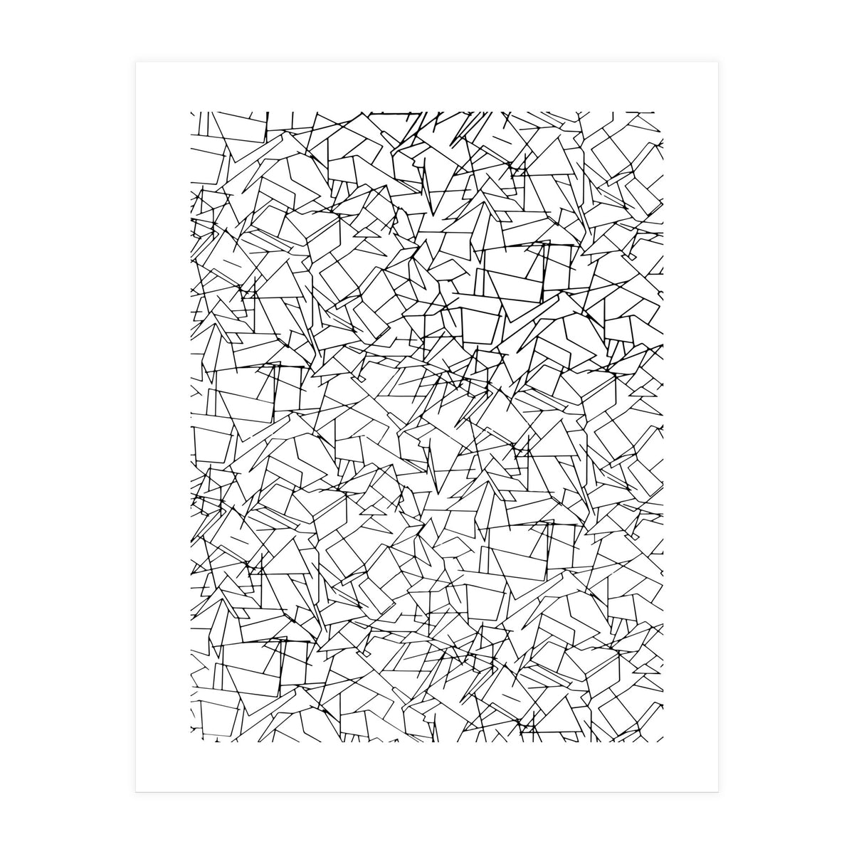 B & W Mess (Print Only)