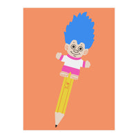 Troll Pencil Topper (Print Only)