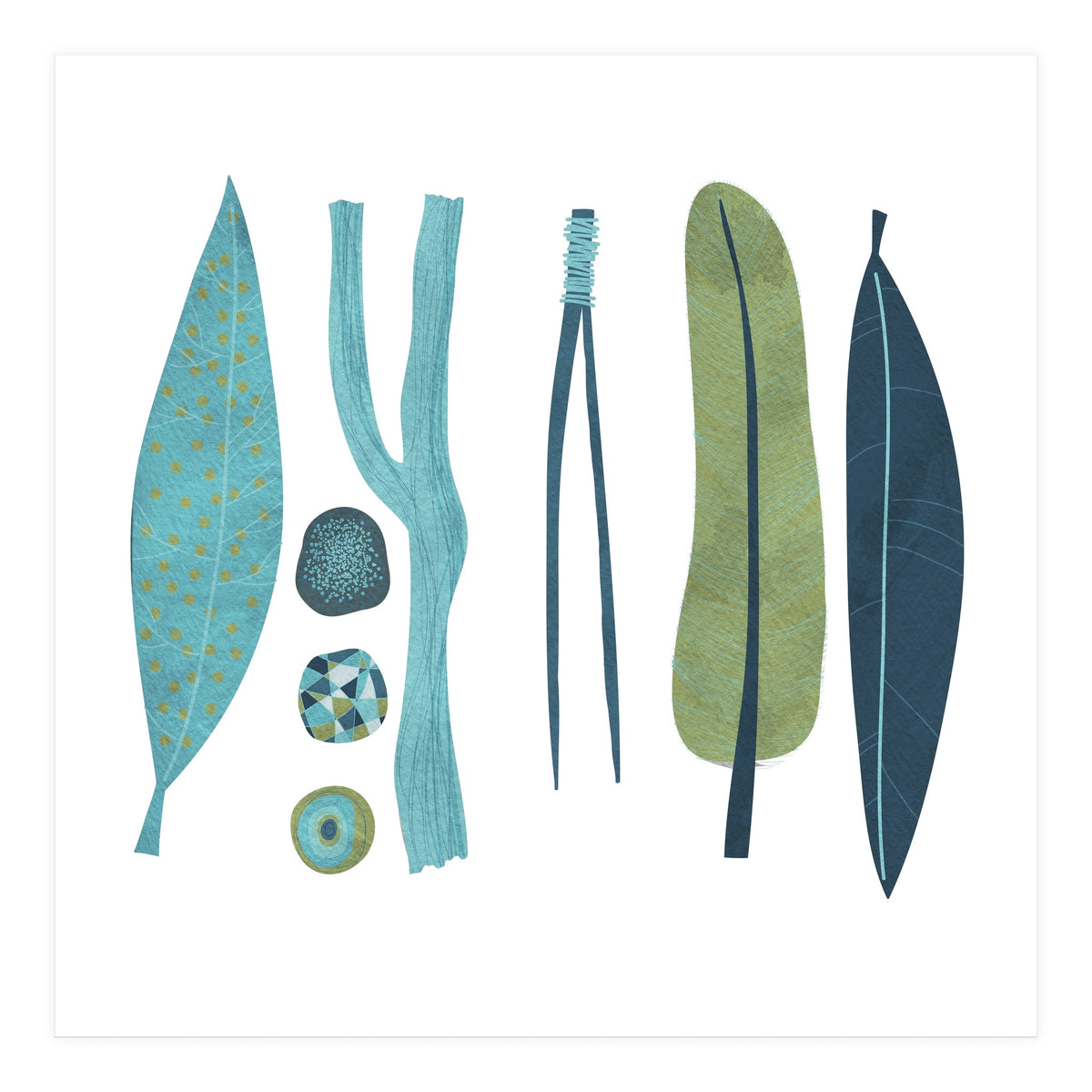 Sticks And Stones (Print Only)