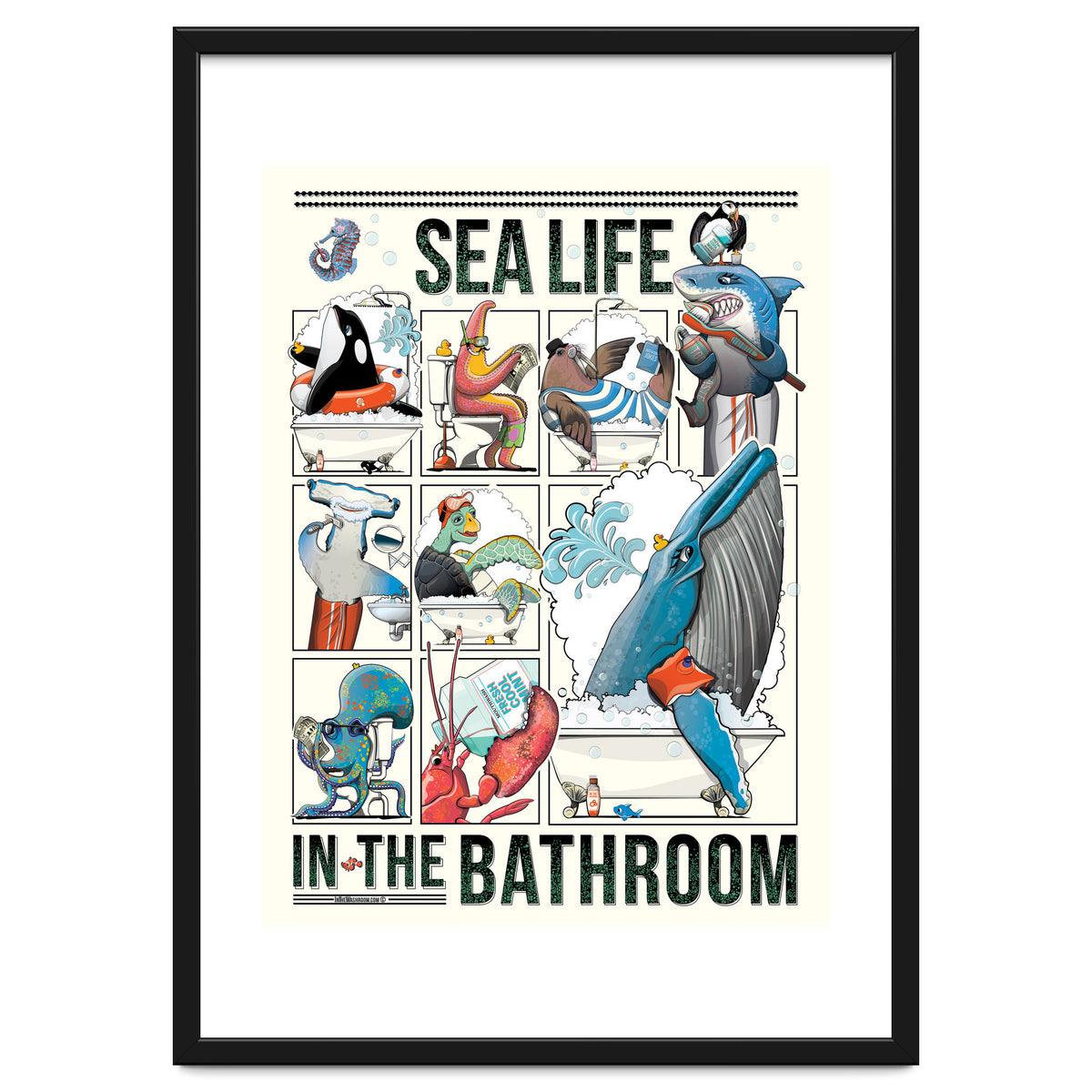 Sea Life in the Bathroom