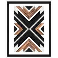 Urban Tribal Pattern No.1 - Concrete and Wood