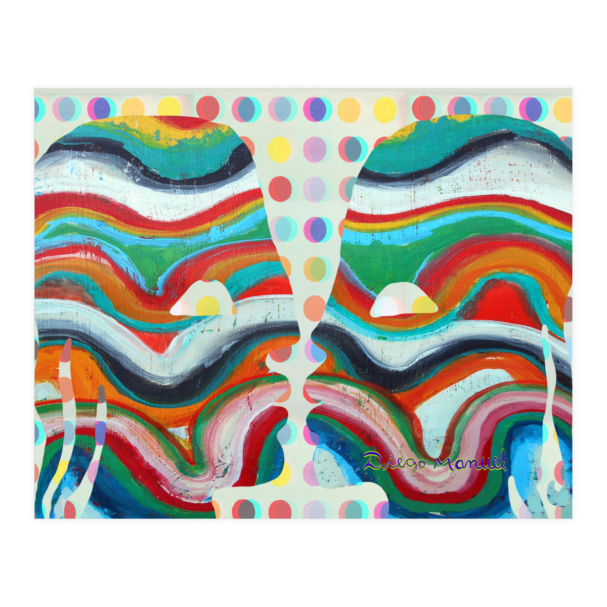 Abstracto Pop Nuevo B4 (Print Only)