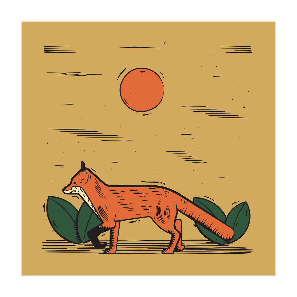 Fox (Print Only)