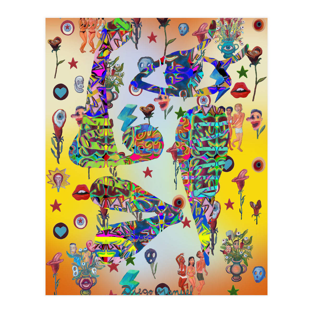 Graffiti Digital 12 2022 B 1 (Print Only)