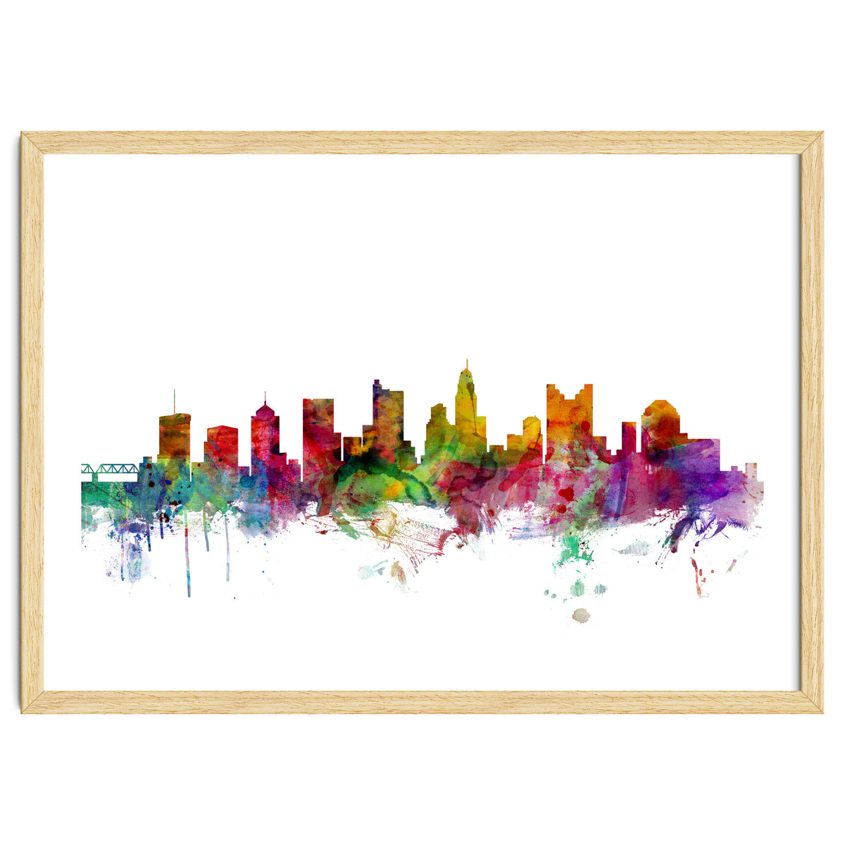 Columbus Ohio Skyline