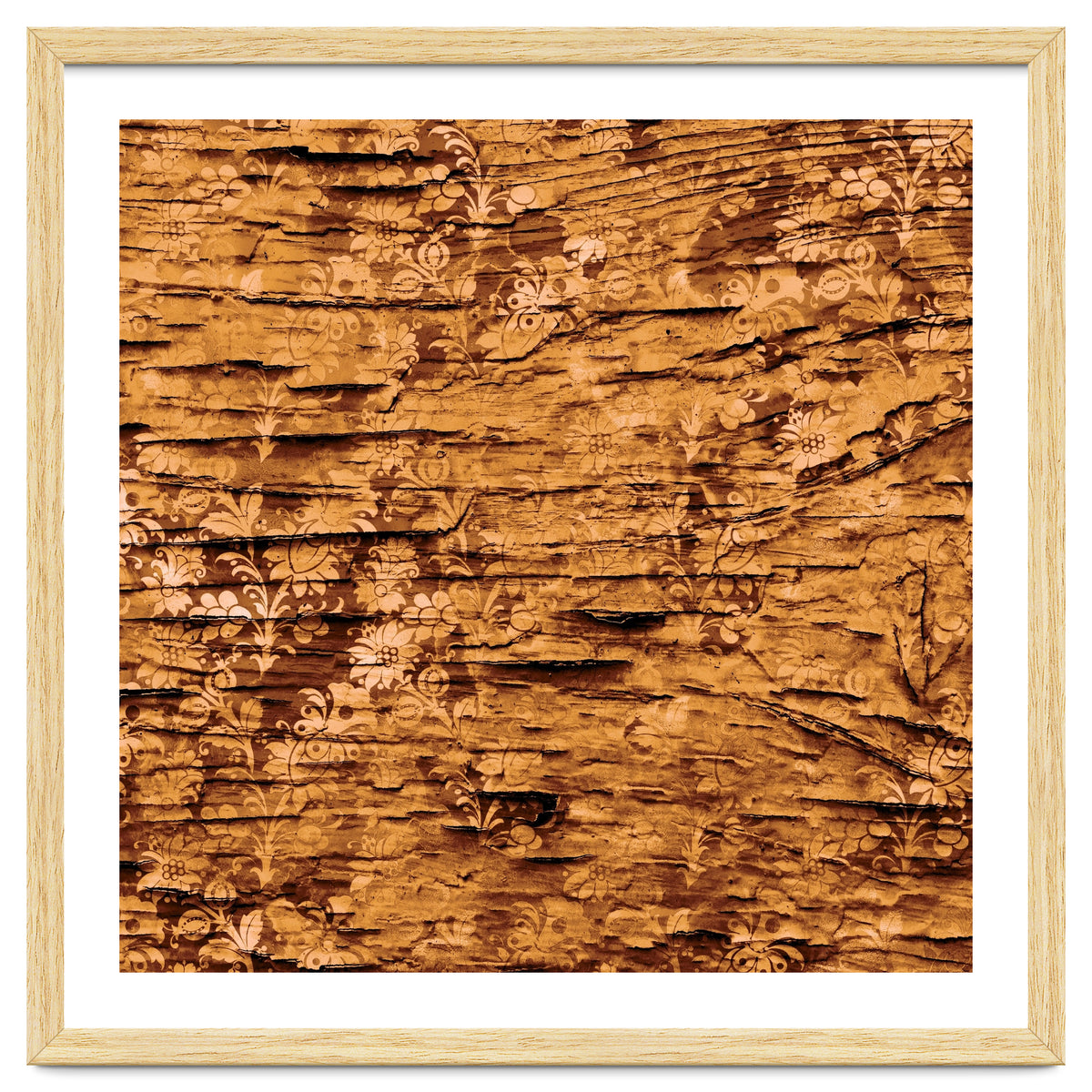 Wrinkled Ornament Old Gold