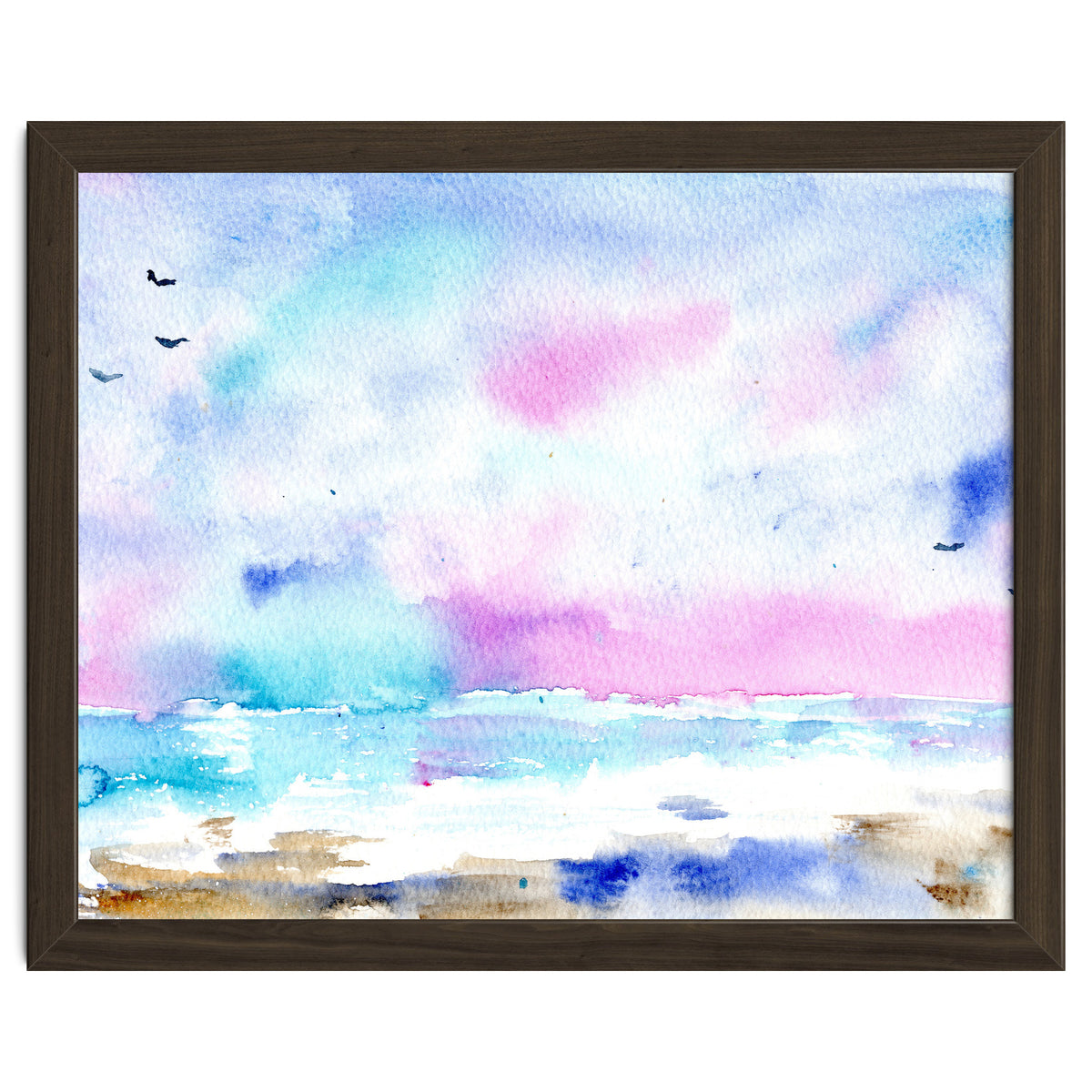 Tenderness of the sea || watercolor