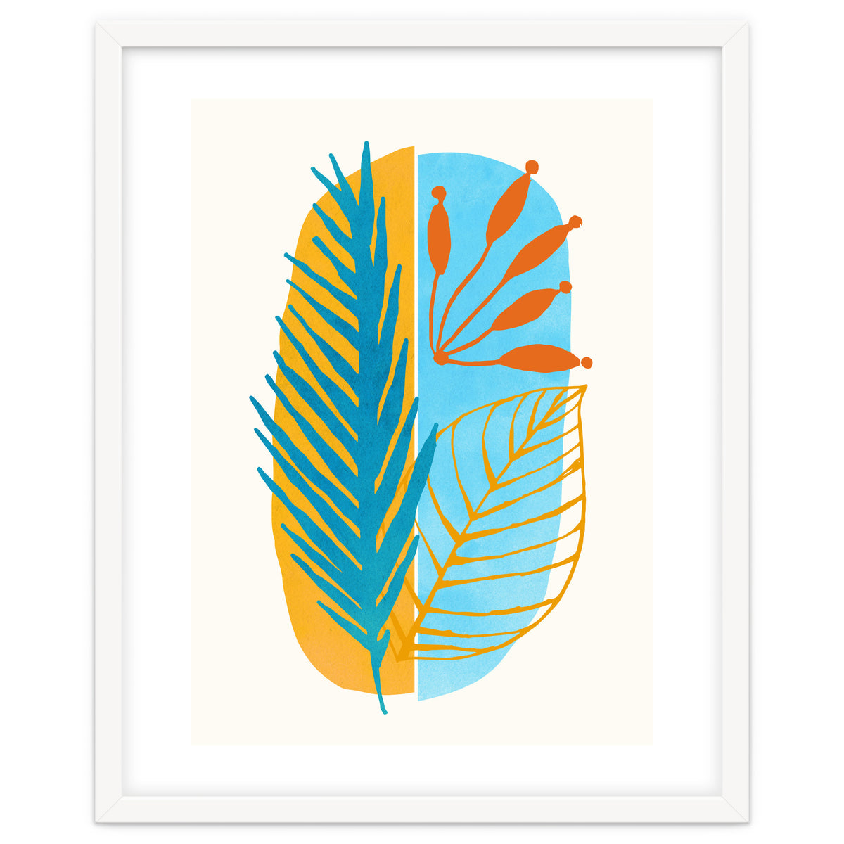 Beach Flora Abstract