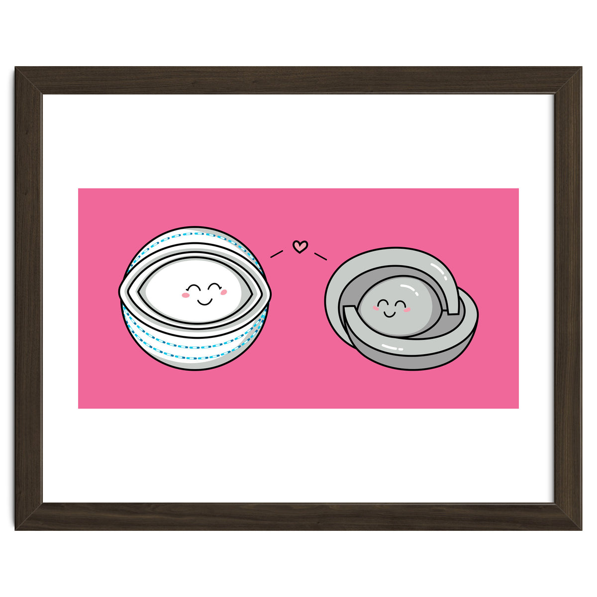 Kawaii Cute Timeless Mothership and Lifeboat Time Machines