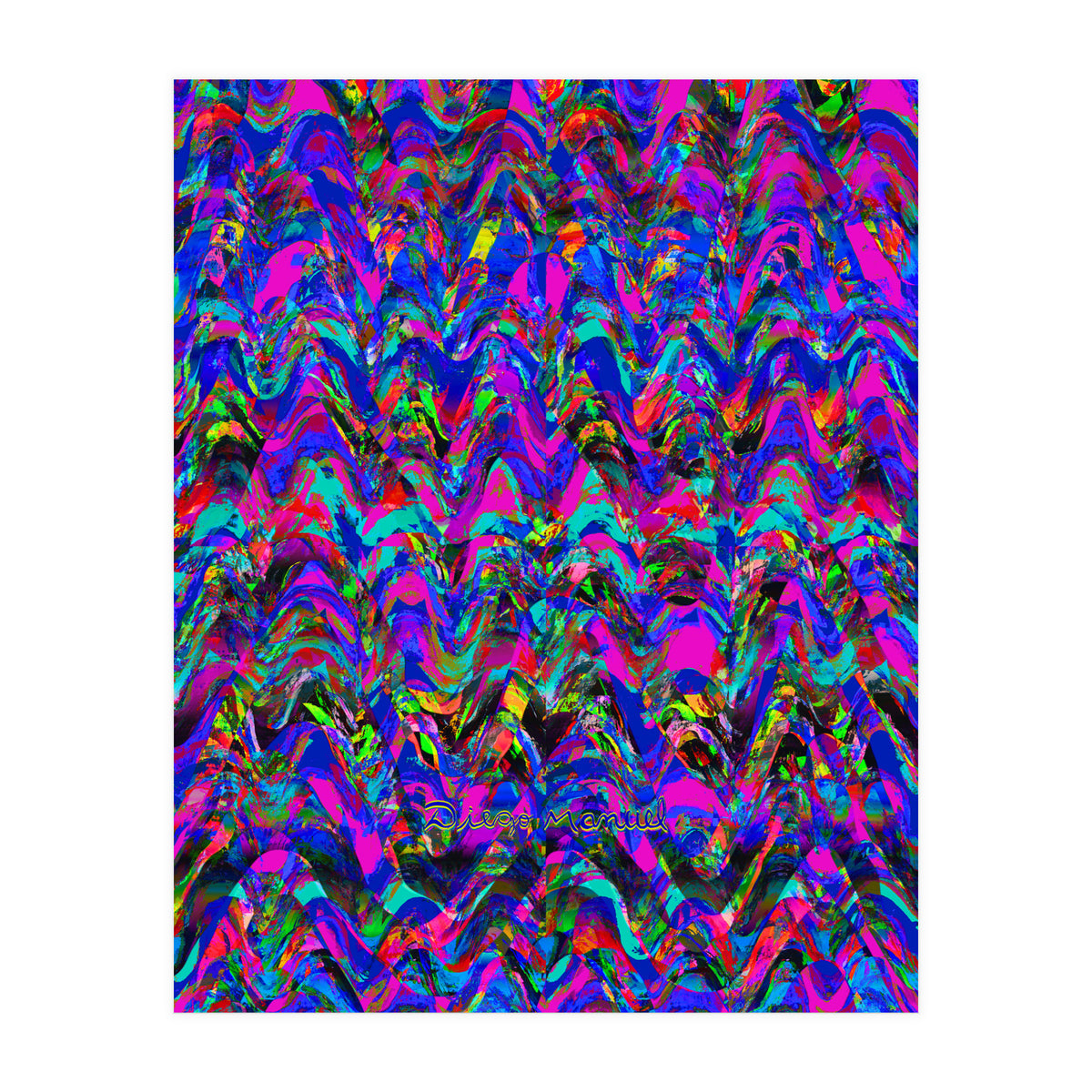 New Graffiti B 75 (Print Only)