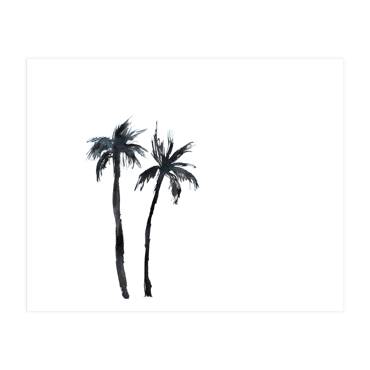 Alone together || watercolor (Print Only)