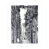 Napoli's Narrow Street (Print Only) thumbnail