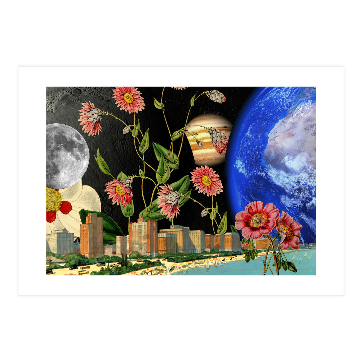 Beach With A View  (Print Only)